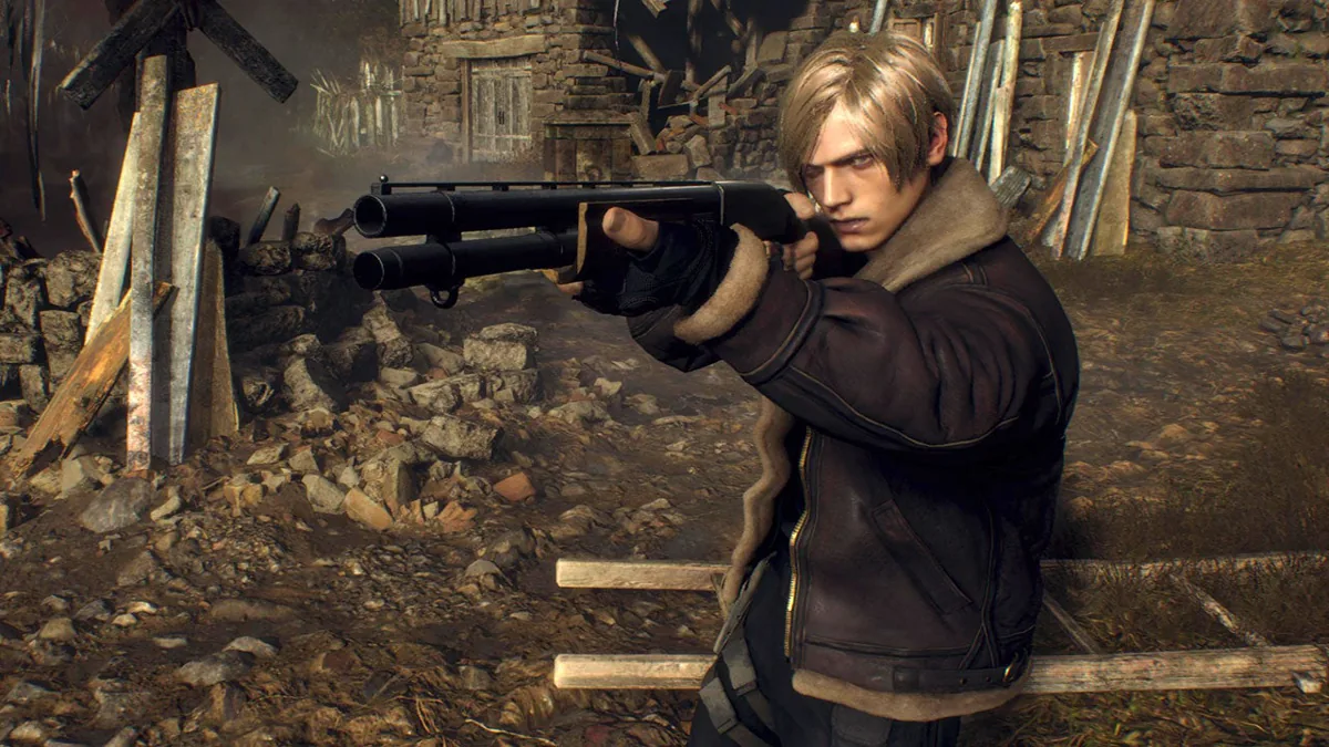 Background لعبة Resident Evil 4 للأندرويد 