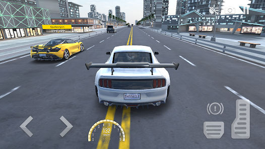 Background Traffic Racer Pro 